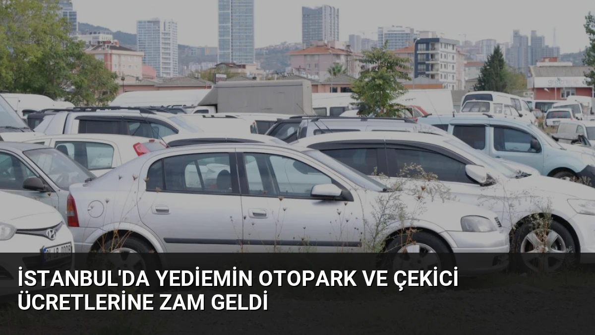 İstanbul’da Yediemin Otopark ve Çekici Ücretlerine Zam Geldi